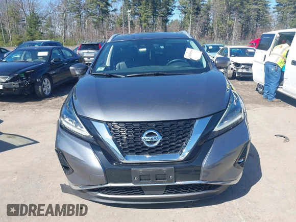 2019 Nissan Murano SL z VIN 5N1AZ2MS8KN164437, wystawiony jako IAAI lot #41836564 z przebiegiem 93 952 mil mil oraz . Historia ofert i sprzedaży dostępna na DreamBid. Obrazek 12.