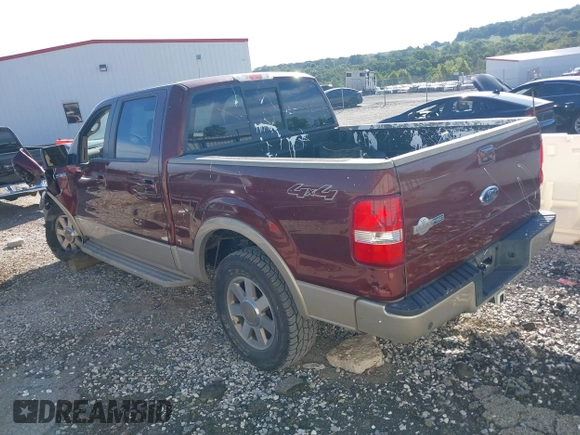 2007 Ford F-150 XLT with VIN 1FTPW14V67KC80451, listed as a IAAI auction lot 40445060 with 180,139 mi miles. Bid and sale history available at carsss.com. Image 3.