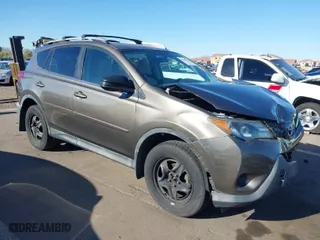 2013 Toyota RAV4 LE with VIN 2T3ZFREV1DW062149, listed as a IAAI auction lot 41862328 with 105,865 mi miles. Bid and sale history available at carsss.com. Image 1.