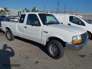 1999 Ford Ranger XL with VIN 1FTYR14VXXPA14557, listed as a IAAI auction lot 41664096 with 160,286 mi miles. Bid and sale history available at carsss.com. Image 1.