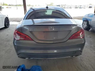 2018 Mercedes-Benz CLA with VIN WDDSJ4EB4JN615989, listed as a Copart auction lot 52168595 with 47,286 mi miles and Non Repairable. Bid and sale history available at carsss.com. Image 6.