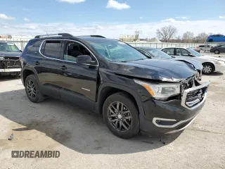 2017 GMC Acadia SLT with VIN 1GKKNMLS4HZ211843, listed as a Copart auction lot 51111015 with 147,613 mi miles and Salvage Title. Bid and sale history available at carsss.com. Image 4.