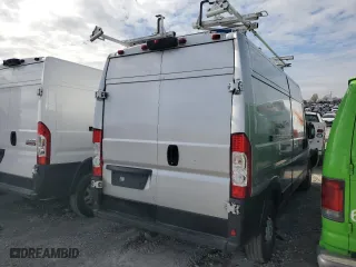 2021 Ram ProMaster Cargo Van with VIN 3C6LRVDG4ME506815, listed as a Copart auction lot 81962444 with 54,196 mi miles and Salvage Title. Bid and sale history available at carsss.com. Image 3.