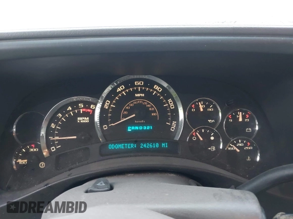 2005 Cadillac Escalade with VIN 1GYEK63NX5R121562, listed as a IAAI auction lot 41923728 with 242,610 mi miles and . Bid and sale history available at DreamBid. Image 7.