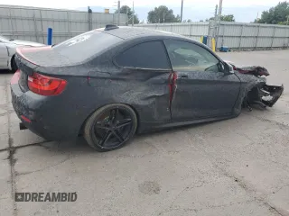 2016 BMW 2 Series M235i with VIN WBA1J7C50GV360056, listed as a Copart auction lot 64852295 with Not provided miles and Salvage title. Bid and sale history available at DreamBid. Image 3.