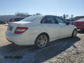 2009 Mercedes-Benz C 350 Sport with VIN WDDGF56X49R047075, listed as a Copart auction lot 49586525 with Not provided miles and Salvage title. Bid and sale history available at DreamBid. Image 3.