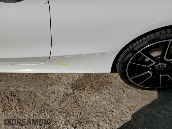 2022 Mercedes-Benz C 300 with VIN W1KWK8DB1NG115192, listed as a Copart auction lot 74674234 with 13,638 mi miles and Non Repairable. Bid and sale history available at DreamBid. Image 12.