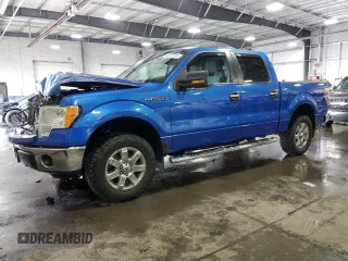 2013 Ford F-150 XL with VIN 1FTFW1EF1DKF18124, listed as a Copart auction lot 59978075 with 151,545 mi miles and Salvage title. Bid and sale history available at DreamBid. Image 1.
