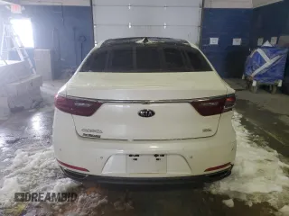 2018 Kia Cadenza Premium with VIN KNALC4J10J5096264, listed as a Copart auction lot 86757694 with 87,990 mi miles and Salvage Title. Bid and sale history available at carsss.com. Image 6.