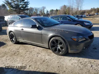 2004 BMW 6 Series 645Ci with VIN WBAEH73494B215390, listed as a Copart auction lot 47192745 with 0 mi miles and Clean Title. Bid and sale history available at carsss.com. Image 4.