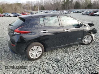 2019 Nissan LEAF SV with VIN 1N4AZ1CP0KC321651, listed as a Copart auction lot 49862805 with 46,771 mi miles and Salvage title. Bid and sale history available at DreamBid. Image 3.