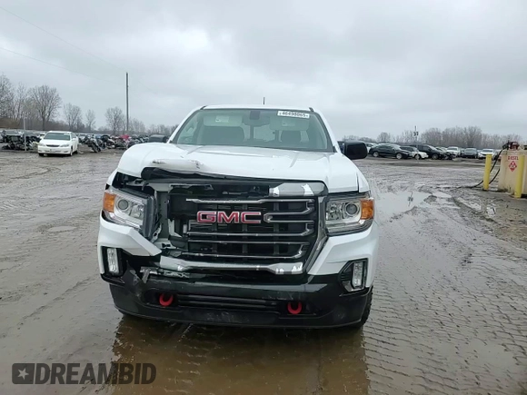 2022 GMC Canyon 4WD AT4 w/Cloth with VIN 1GTG6FEN0N1224911, listed as a Copart auction lot 46490065 with 90,421 mi miles and Clean Title. Bid and sale history available at carsss.com. Image 13.