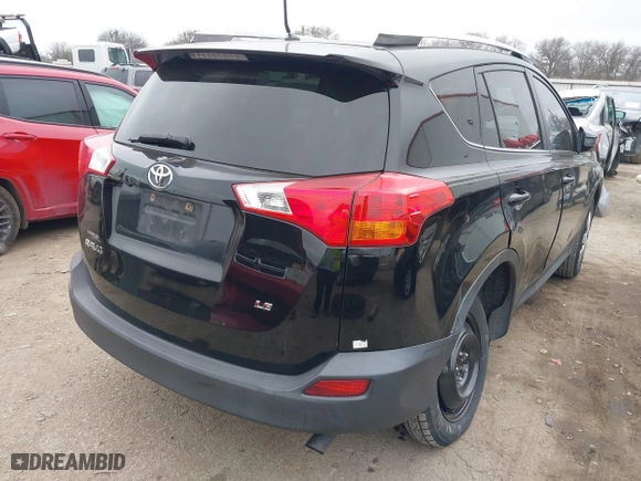 2014 Toyota RAV4 LE with VIN 2T3ZFREV7EW109508, listed as a IAAI auction lot 41609364 with 154,030 mi miles. Bid and sale history available at carsss.com. Image 4.