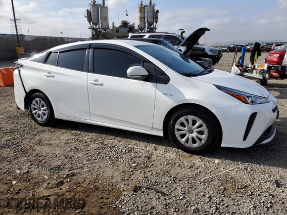 2020 Toyota Prius L Eco z VIN JTDKARFU4L3112436, wystawiony jako Copart lot #56065865 z przebiegiem 170 273 mil mil oraz Szkoda całkowita • Salvage title. Historia ofert i sprzedaży dostępna na DreamBid. Obrazek 4.
