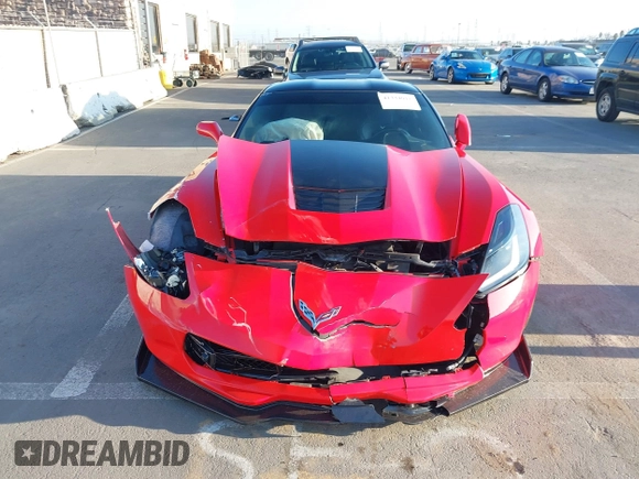 2019 Chevrolet Corvette 2LT with VIN 1G1YD2D75K5107912, listed as a IAAI auction lot 41334011 with 49,070 mi miles. Bid and sale history available at carsss.com. Image 6.