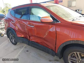 2018 Hyundai Santa Fe Sport 2.4L with VIN 5XYZU3LB2JG520660, listed as a IAAI auction lot 41461864 with 108,462 mi miles. Bid and sale history available at carsss.com. Image 6.