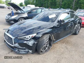 2017 Infiniti Q60 Premium with VIN JN1EV7EL7HM552671, listed as a IAAI auction lot 42044432 with 136,199 mi miles and . Bid and sale history available at DreamBid. Image 2.
