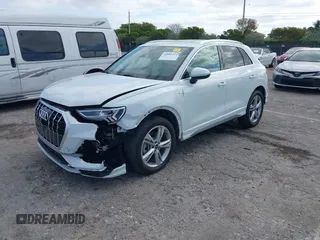 2022 Audi Q3 S line Premium Plus with VIN WA1EECF32N1065423, listed as a IAAI auction lot 42081354 with 27,071 mi miles and . Bid and sale history available at DreamBid. Image 17.
