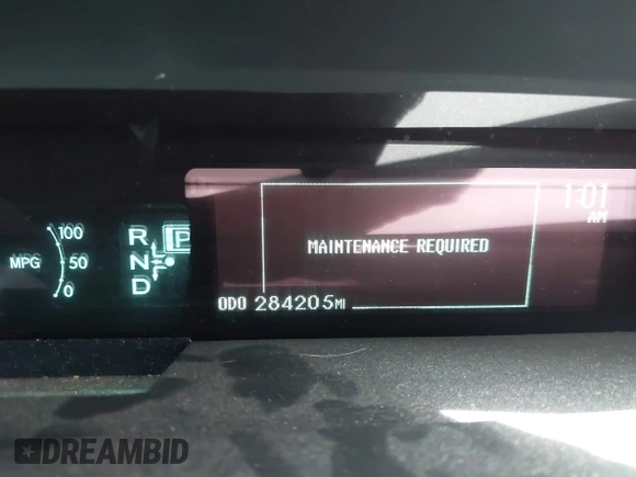 2013 Toyota Prius One with VIN JTDKN3DU2D5617160, listed as a IAAI auction lot 41582656 with 284,205 mi miles and . Bid and sale history available at DreamBid. Image 16.