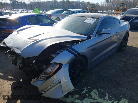 2020 Ford Mustang GT with VIN 1FA6P8CF3L5183248, listed as a IAAI auction lot 41796643 with 49,826 mi miles and . Bid and sale history available at DreamBid. Image 2.