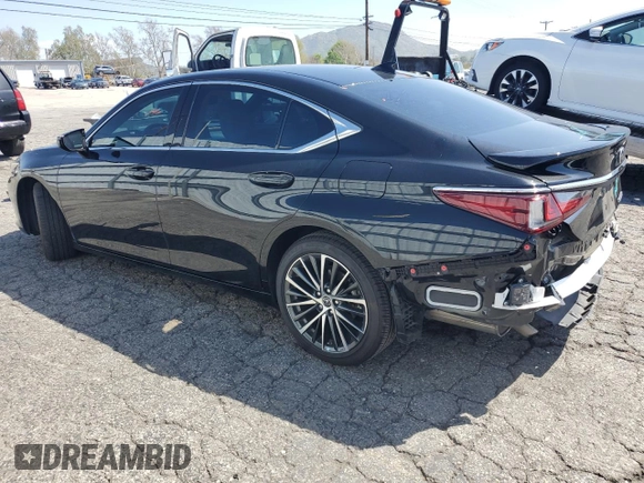 2023 Lexus ES with VIN 58ADA1C19PU027956, listed as a Copart auction lot 48801015 with 33,169 mi miles and Salvage Title. Bid and sale history available at carsss.com. Image 2.