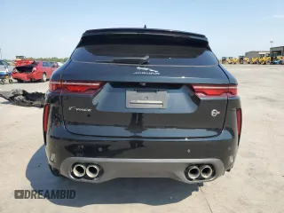 2023 Jaguar F-Pace SVR with VIN SADCZ2EE4PA711647, listed as a Copart auction lot 68720014 with 12,012 mi miles and Clean Title. Bid and sale history available at DreamBid. Image 6.