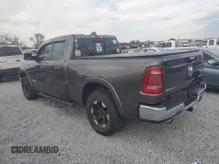 2020 Ram 1500 Laramie with VIN 1C6SRFDTXLN280059, listed as a Copart auction lot 89138865 with 99,114 mi miles and Salvage Title. Bid and sale history available at carsss.com. Image 2.