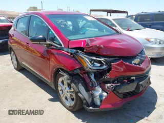 2017 Chevrolet Bolt EV LT with VIN 1G1FW6S08H4182035, listed as a IAAI auction lot 42733486 with 54,476 mi miles and . Bid and sale history available at DreamBid. Image 1.