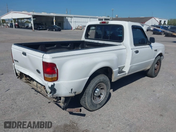 1997 Ford Ranger XLT with VIN 1FTCR10A1VPB31809, listed as a IAAI auction lot 41833285 with 150,461 mi miles. Bid and sale history available at carsss.com. Image 4.