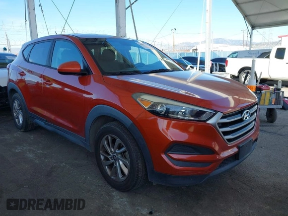 2017 Hyundai Tucson SE with VIN KM8J23A48HU357394, listed as a IAAI auction lot 41841968 with 74,769 mi miles. Bid and sale history available at carsss.com. Image 1.