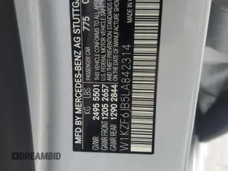 2020 Mercedes-Benz E 450 with VIN W1KZF6JB5LA842314, listed as a Copart auction lot 54440385 with 40,233 mi miles and Salvage Title. Bid and sale history available at DreamBid. Image 13.