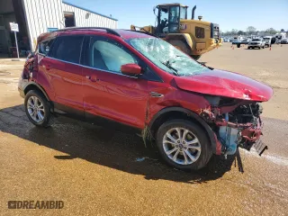 2018 Ford Escape SE with VIN 1FMCU0GD3JUB11951, listed as a Copart auction lot 49960315 with 0 mi miles and Salvage Title. Bid and sale history available at carsss.com. Image 4.