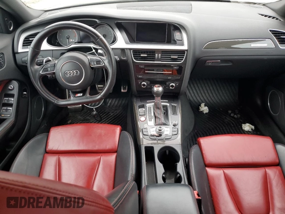 2015 Audi S4 Premium Plus with VIN WAUBGAFL8FA105073, listed as a Copart auction lot 52439145 with 88,180 mi miles and Salvage Title. Bid and sale history available at carsss.com. Image 8.