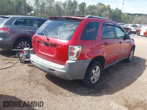 2005 Chevrolet Equinox LS with VIN 2CNDL13F556120210, listed as a IAAI auction lot 41840163 with 195,893 mi miles. Bid and sale history available at carsss.com. Image 4.