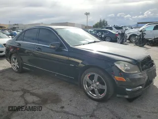 2012 Mercedes-Benz C 250 Sport with VIN WDDGF4HB4CA628268, listed as a Copart auction lot 51702505 with 148,387 mi miles and Salvage Title. Bid and sale history available at DreamBid. Image 4.