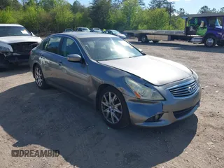 2013 Infiniti G37 Journey with VIN JN1CV6AP1DM723547, listed as a IAAI auction lot 41888824 with 103,437 mi miles and . Bid and sale history available at DreamBid. Image 1.