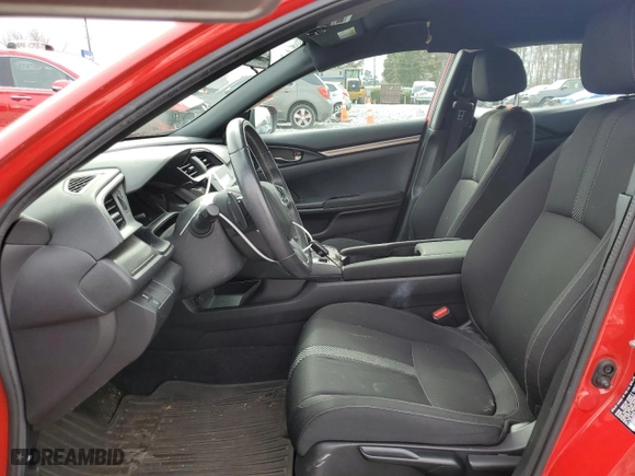2018 Honda Civic Hatchback Sport with VIN SHHFK7H43JU418655, listed as a Copart auction lot 44807915 with 47,857 mi miles and Salvage Title. Bid and sale history available at carsss.com. Image 7.