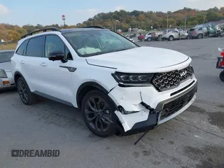 2023 Kia Sorento SX z VIN 5XYRKDLF1PG237268, wystawiony jako IAAI lot #40737476 z przebiegiem 11 392 mil mil oraz . Historia ofert i sprzedaży dostępna na DreamBid. Obrazek 1.