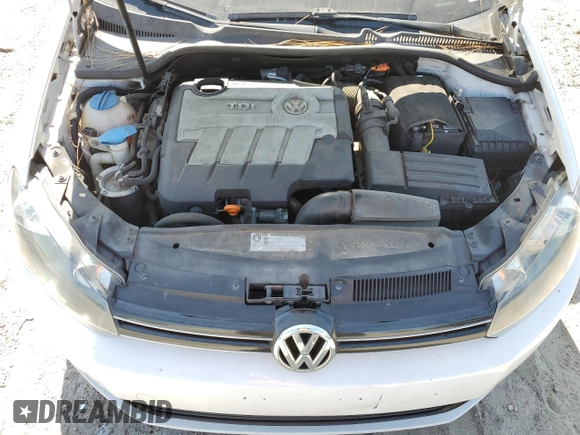 2012 Volkswagen Jetta SportWagen TDI w/Sunroof & Nav with VIN 3VWPL7AJ2CM603777, listed as a Copart auction lot 76151624 with 140,569 mi miles and Non Repairable. Bid and sale history available at carsss.com. Image 12.