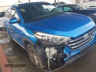 2018 Hyundai Tucson SEL with VIN KM8J33A49JU695678, listed as a IAAI auction lot 41680906 with 102,965 mi miles. Bid and sale history available at carsss.com. Image 1.