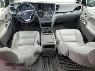 2016 Toyota Sienna XLE with VIN 5TDYK3DC4GS734554, listed as a Copart auction lot 54354815 with 58,506 mi miles and Salvage Title. Bid and sale history available at DreamBid. Image 8.