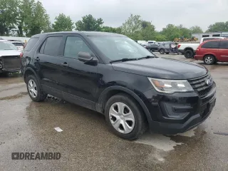 2018 Ford Police Interceptor Utility с VIN 1FM5K8AR6JGA05106, выставлен на аукционе Copart как лот 60140005 с пробегом Не указан миль и Чистый • Clean title. История ставок и продаж доступна на DreamBid. Изображение 4.