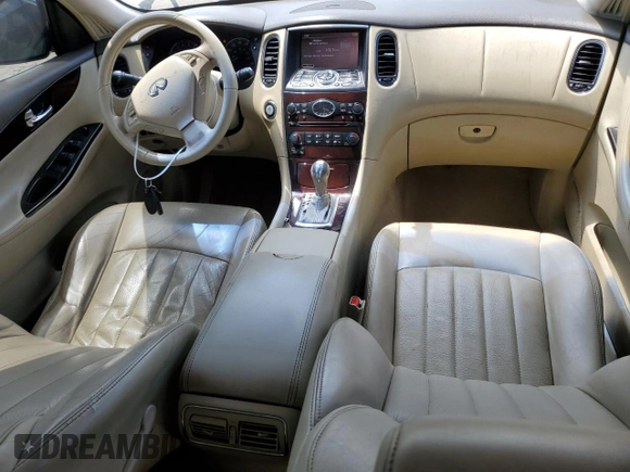 2012 Infiniti EX Journey with VIN JN1AJ0HP2CM400953, listed as a Copart auction lot 55363215 with 114,270 mi miles and Salvage title. Bid and sale history available at DreamBid. Image 8.