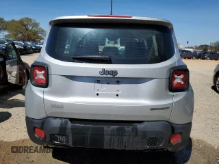 2017 Jeep Renegade Sport with VIN ZACCJAAB2HPF93866, listed as a Copart auction lot 50313915 with 82,444 mi miles and Salvage Title. Bid and sale history available at DreamBid. Image 6.