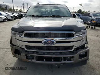 2020 Ford F-150 XL with VIN 1FTEW1C4XLFA74777, listed as a Copart auction lot 54531225 with 89,562 mi miles and Salvage Title. Bid and sale history available at carsss.com. Image 5.