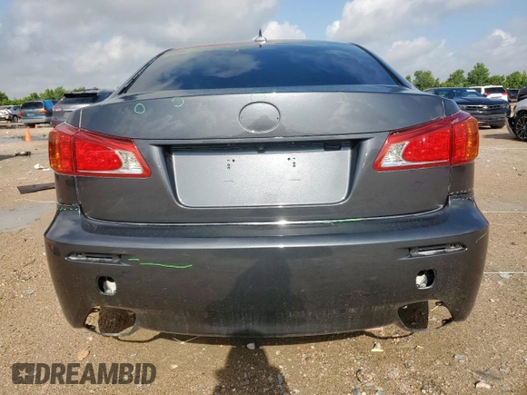 2010 Lexus IS 250 with VIN JTHBF5C26A5123922, listed as a Copart auction lot 64084835 with 159,652 mi miles and Salvage title. Bid and sale history available at DreamBid. Image 6.