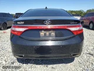 2014 Hyundai Azera Limited with VIN KMHFH4JGXEA410615, listed as a Copart auction lot 75285704 with 70,639 mi miles and Salvage Title. Bid and sale history available at carsss.com. Image 6.
