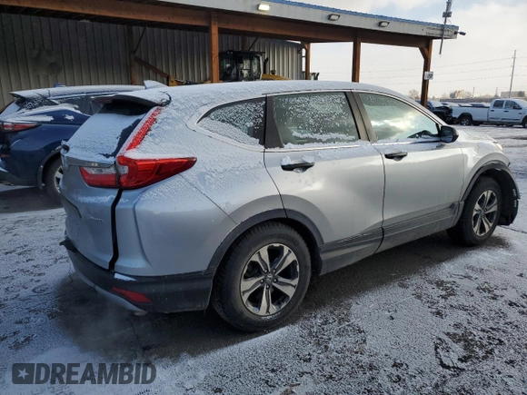 2017 Honda CR-V LX with VIN 2HKRW6H38HH207659, listed as a Copart auction lot 48686305 with 98,201 mi miles and Salvage Title. Bid and sale history available at carsss.com. Image 3.