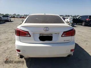 2012 Lexus IS 250 with VIN JTHBF5C24C5169462, listed as a Copart auction lot 61063465 with 147,827 mi miles and Salvage title. Bid and sale history available at DreamBid. Image 6.