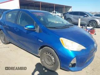 2013 Toyota Prius One with VIN JTDKDTB33D1057055, listed as a IAAI auction lot 41698984 with 234,229 mi miles. Bid and sale history available at carsss.com. Image 1.